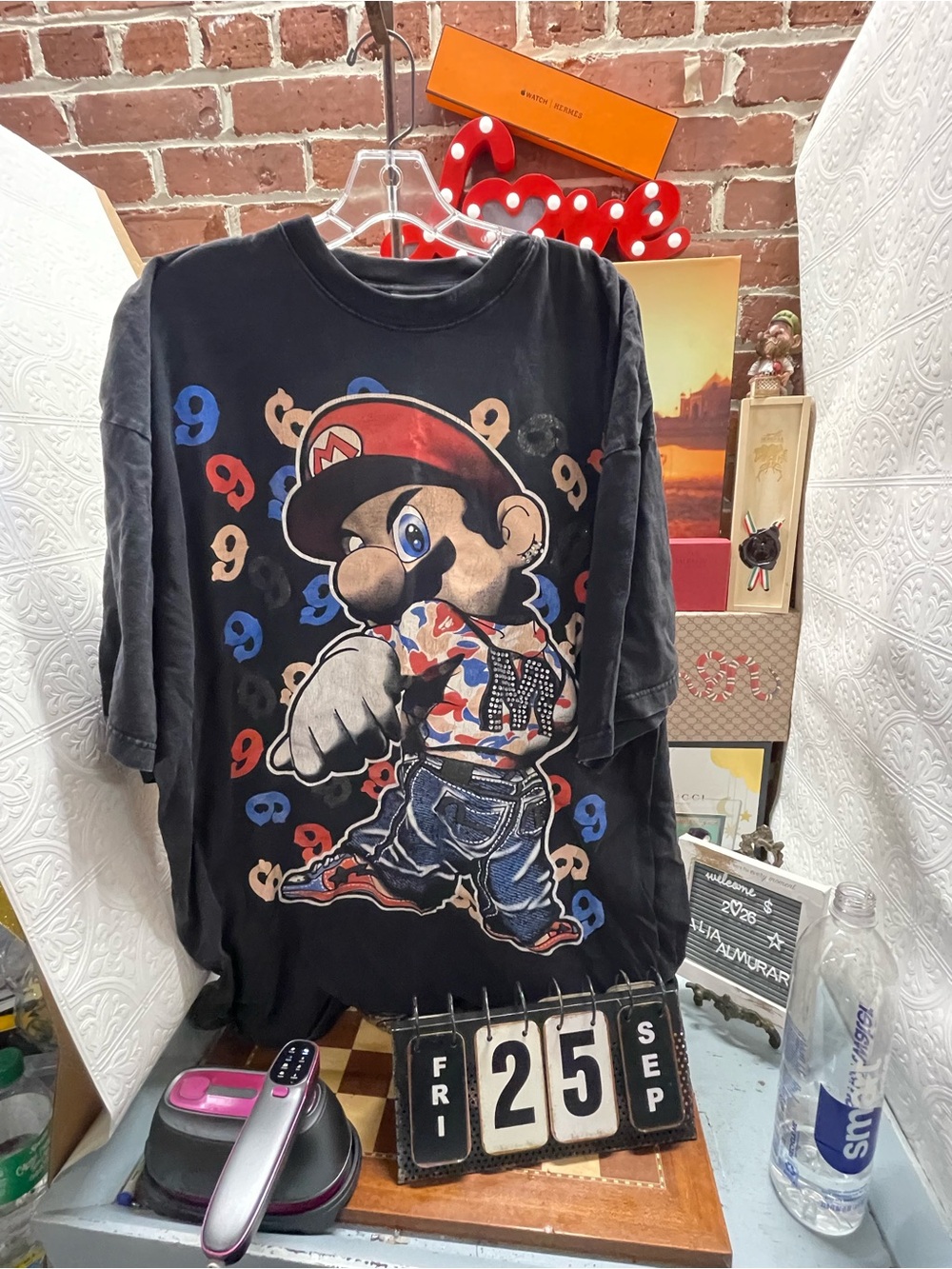 VINTAGE BOOTLEG SUPER MARIO HYPE BEAST TEE SHIRT